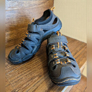 Waterproof Leather Sperry top sider Boy's Top Sider Lagoon Sandals kids Size 1